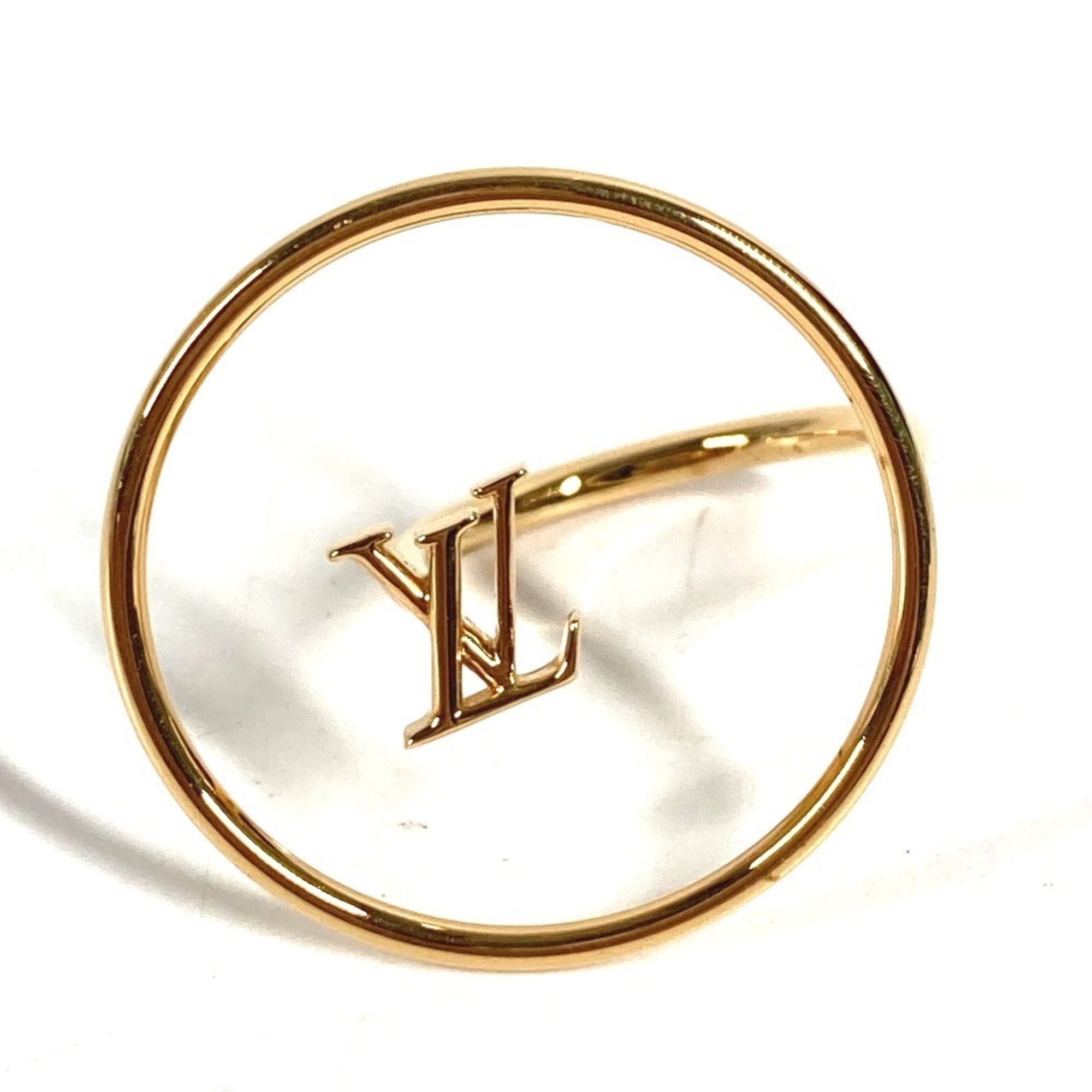 Louis Vuitton M00768 Eclipse Bague Lv Accessory Ring Metal Women's Gold 1